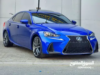  11 LEXUS IS300 2017 F-SPORT FULL OPTION US SPEC