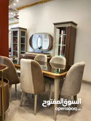  2 غرفه سفره مكونه من سفره ونيش وبوفيه