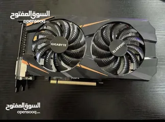  1 كرت شاشة gtx1060 6 g مستعمل بحالة جيدة