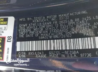  10 لكزس ES350 2022