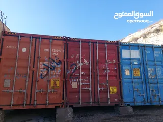 1 حاويات فارغة 40 قدم هاى كيو نظيفة جداا مع البيانات الجمركية