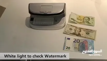  5 جهاز كاشف كاشف الاموال الاوراق النقديه العملة المزوره المزيفه كاشف عمله مزوره عملة