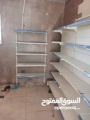  2 رفوف محل للبيع