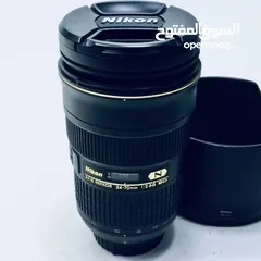  2 Nikon D5 with lenses 24:70 shutter 1K
