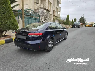  10 تويوتا كورولا 2021 ياباني بطارية ليثيوم قطعت مسافه 30 الف جمرك جديد بسعر مغري جدا