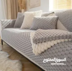  6 طقم الفرو الكرات الفاخر وصل  أفخم طقم يعطي للكنب شكل دافي ولطيف ومليان فخامة! جودة عالية جداً