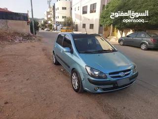  4 هيونداي جيتز 2006 Hyundai Getz ماتور (((((1600))))) سي سي جير عادي  فحص 2 قصعات امامي و 2 جيد خلفي
