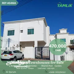  1 Modern 3 Townhouses for Sale in Al Qurum REF 404MA