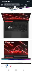  10 لابتوب Rog Strix G15 مستعمل قليلا