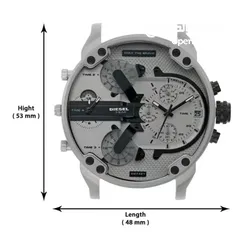  2 Diesel Stainless Steel Chronograph Wrist Watch DZ7421