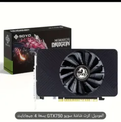  2 كرت شاشة GX750 سعة 4GB