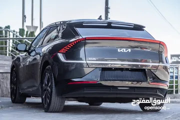  6 كيا Ev6 wind  موديل 2023 وارد امريكي فحص كامل بحاله الوكاله