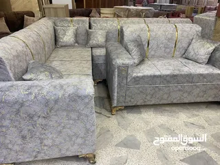  29 طقم كورنر حرف L ومجوزه/ جلسه لغرفة 3*4