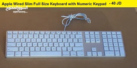  4 شواحن ابل اصلية /ماوسات ابل Apple