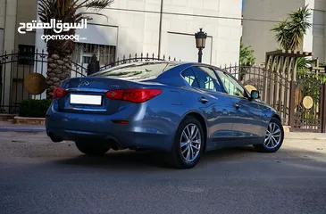  6 إنفنتي Q50 موديل 2017 ، وارد شركة محرك 2.0 تيربو 211 حصان جير أوتوماتيك 7
