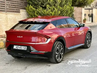  18 كيا EV 6 2022 فل وجمرك جديد ماشيه 30 الف بسعر مغري كاش واقساط بدفعه 3000 دينار