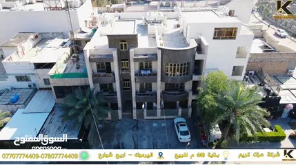  9 بناية تجارية على شارع سايدين في اليرموك مساحة 440 متر