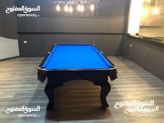  1 طاولة بلياردو 8 قدم