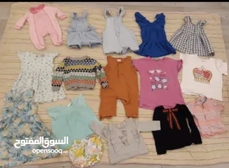 5 200  قطعة ملابس مستعملة أطفالى