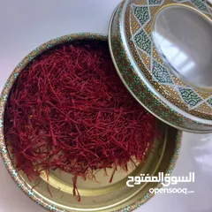  6 الزعفران الإيراني الذهب الاحمر  للبيع