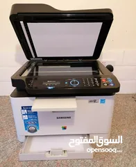  1 طابعة ليزر ملونة مع سكانر  Samsung Color Laser Multifunction Printer WIFI