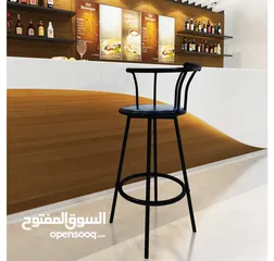  13 كرسي بار عصري للمطبخ تصميم عصري ومصنوع من معدن قوي بيعطيك لمسة جمال وفريده من نوعها