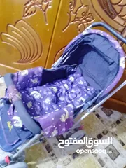  1 عربانه اطفال جديد ستعمال مرة وحده جبيره