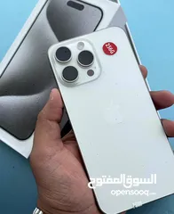  8 عرض خااص : iPhone 15 pro max 256gb هاتف بحالة الوكالة بدون اي مشاكل أو شموخ مع ضمان و الملحقات