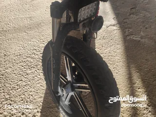  3 دراجة كهربائية مستعمل زي الجديد 90٪