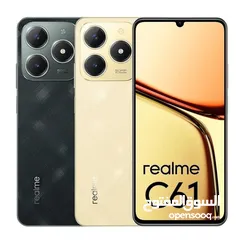  6 Realme C61 256GB 8Ram ريلمي سي الجديد  كفالة الوكيل الرسمي c 61 6 1