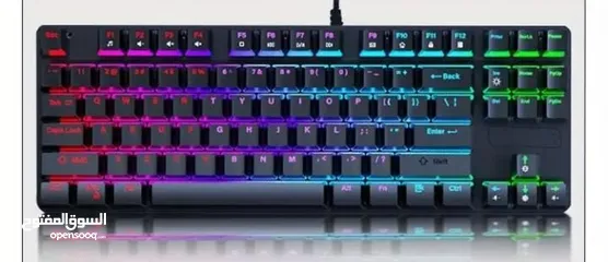  3 كيبورد gaming RPG مع ماوس gaming بسعر ناااار