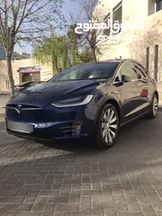  1 تسلا مودل X 2020 لون ازرق فحص كامل