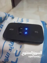  1 مودم سفري من شركة ZTE العالميه يشغل عدنت او سبافون