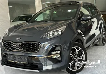  1 Kia Sportage Gtline2021 بسعرررر حرق