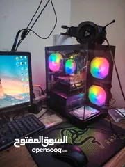 5 كمبيوتر جيمينج مستعمل اسبوع واحد مواصفات بالصور البيع بداعي التحديث السعر قابل للتفاوض بشكل بسيط