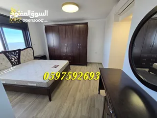  7 شقة فاخرة مفروشة للايجار (للسفارات و الأجانب) مساحة كلية 220م رام الله - الماصيون