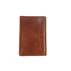  5 Charlie Bi-Fold Leather Wallet and Card Holder - Slim Fit Pocket Size