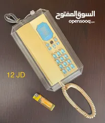 17 تلفونات قرص وتلفونات ارضي (كبسات) مميزة. الاسعار على الصور.