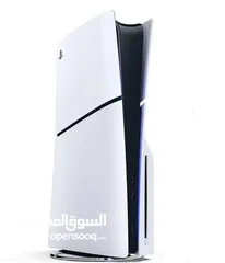  2 إصدار قرص وحدة تحكم PlayStation 5 Slim مع وحدة تحكم - موديل جديد 2023 (الإصدار الدولي) ‎