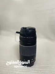  1 عدسة كانون 75-300mm