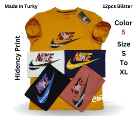  22 BIG OFFER buy any 3 T-shirt get 1 free SIZE S. M. L. XL  IN   10  OMR made in Turkey pure cotton