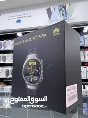  2 Huawei WATCH GT 5 PRO (46mm) ساعة هواوي الاصلي جيتي 5 برو قياس 46 مم  لون اسود انيق و مميز للغاية