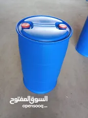  5 براميل بلاستيك نضاف
