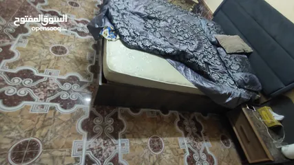  4 Turkish Bed With mattress and side table
