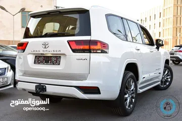  6 كفالة المركزية Land Cruiser 2023 لون لؤلؤي