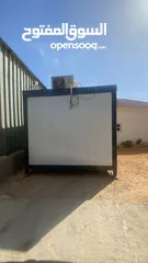  7 كرفان لون ابيض للسكن الخارجي ( متنقل )