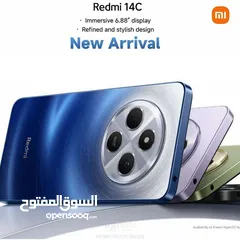  5 متوفر الان مع هدية مميزة ريدمي 14 سي بافضل سعر ///REDMI 14C (128GB) (8RAM) NEW
