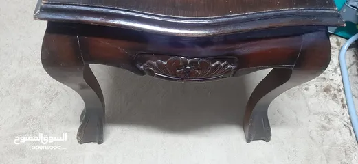  3 طاولة وسطية زان