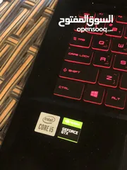  7 لابتوب msi استعال بسيط جدا شبه جديد (لم يتم صيانته مسبقًا)  جميع القطع الاصلية  مع شاحنه الاصلي