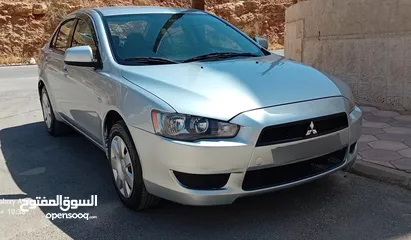  7 متسوبيشي لانسر فراشة موديل 2008 فحص 3جيد وارد الشركة الأردنية متسوبيشي  بحالة الوكاااااالة
